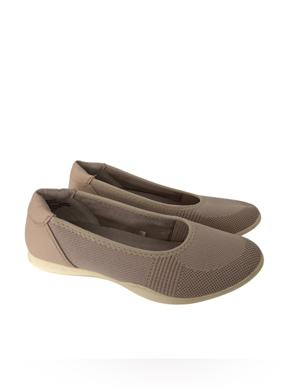 Cliffs by White Mountain Tan Pavlina Knit Ballet Flats